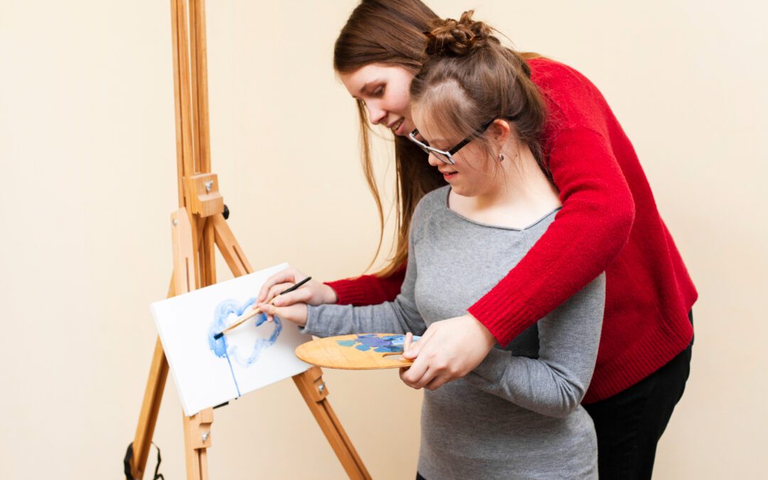 Benefits of Art Therapy for Supported Individuals